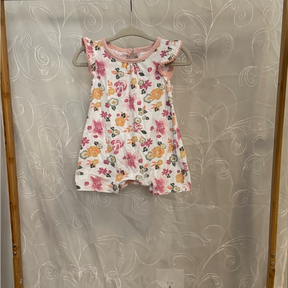 Floral Baby Romper